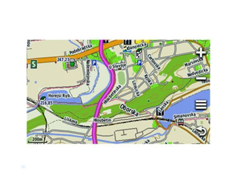 Garmin GPS Karte Topo Tschechien 2012