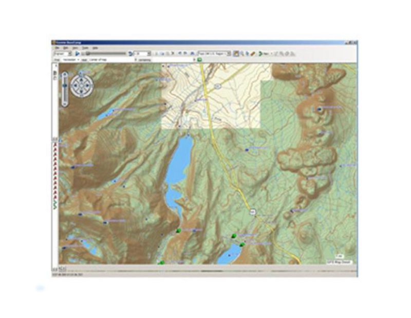 Garmin GPS Karte Topo USA West DVD Wash.,Oreg.,Calif.,Neva.
