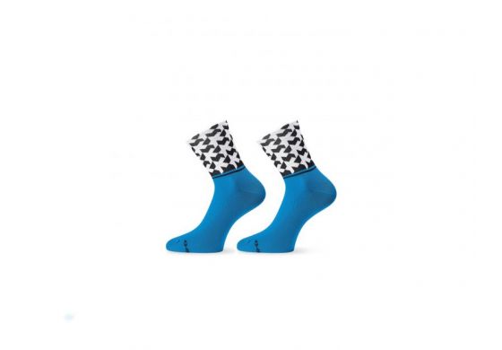 Assos Monogram Socks Evo8 Calypso Blue