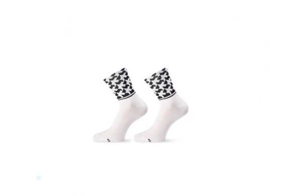 Assos Monogram Socks Evo8 Holy White