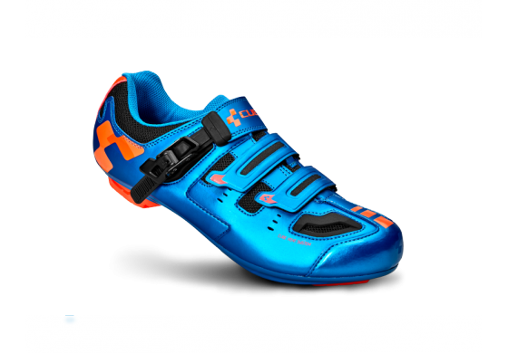 CUBE Schuhe ROAD PRO / blue´n´flashred