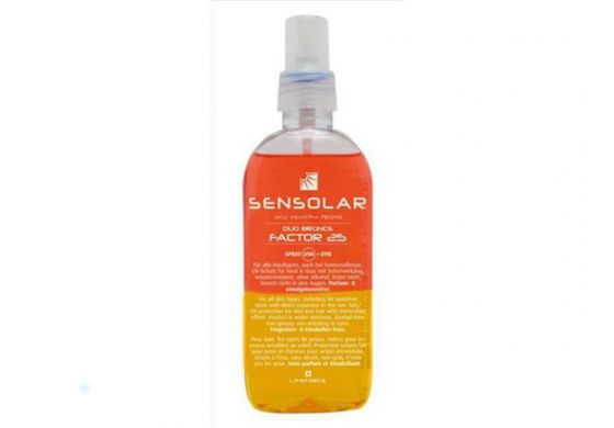 SENSOLAR Sonnenschutz Duo Bronce 25