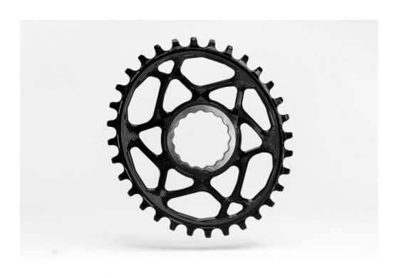 absoluteBLACK Race Face Cinch ovales Kettenblatt spiderless