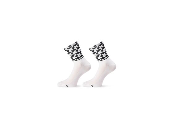 Assos Monogram Socks Evo8 Holy White