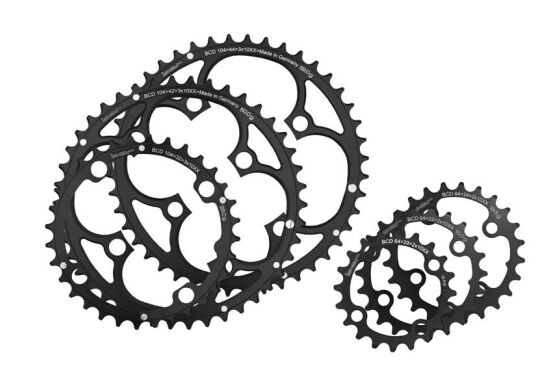 BOR MTB 3x10 Kettenblatt LK 104