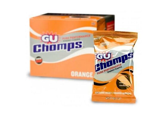 GU Chomps Orange Kiste 16St