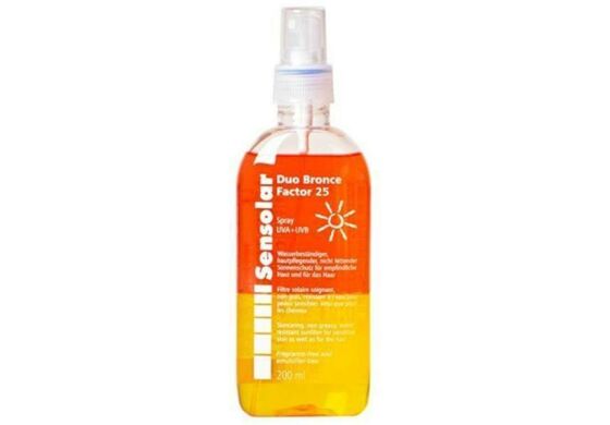 SENSOLAR Sonnenschutz Duo Bronce 25 200ml