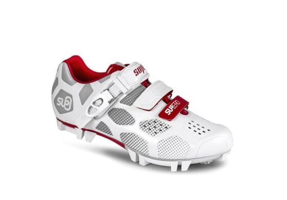 Suplest Supzero MTB grau/rot Carbon/Schnalle