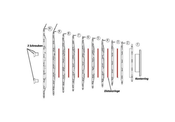 Specialites TA Kheops Spacer Shimano