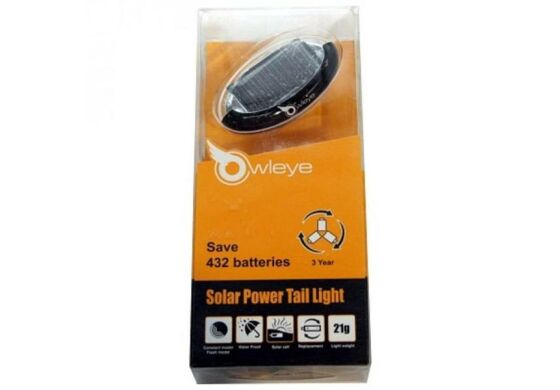 Owleye LED-Solarlicht rot LS-T3