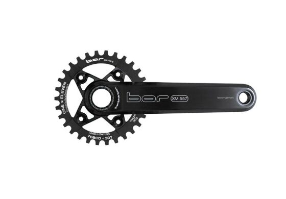BOR XM557 1X Kurbel incl Kettenblatt