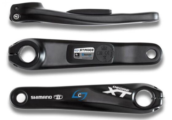 Stages Powermeter XT M780/785 silber