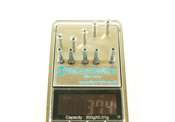 Sapim Polyax Alu Nippel 2x16mm