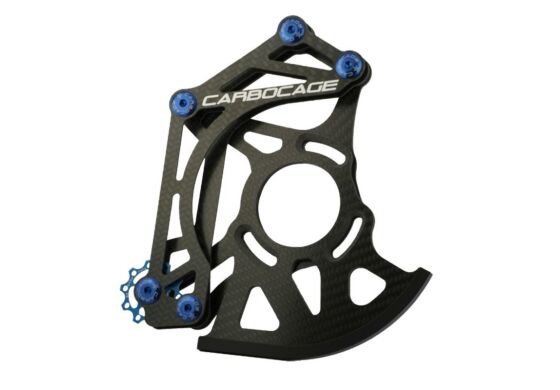 Carbocage DH Carbon Kettenführung