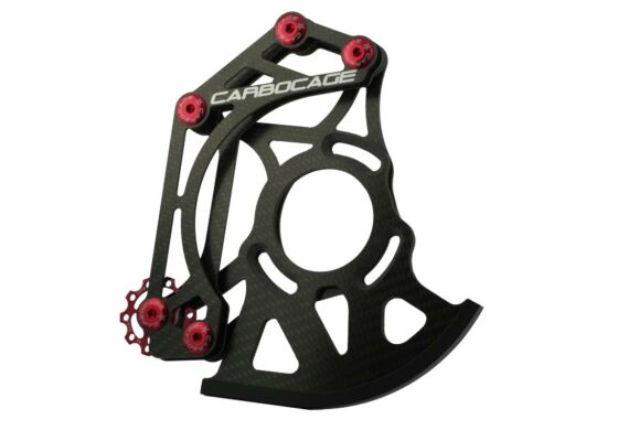 Carbocage DH mini Carbon Kettenführung