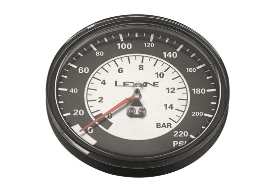 Lezyne Manometer (220psi) 3,5 Zoll