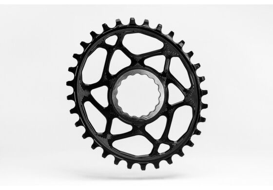 absoluteBLACK Race Face Cinch ovales Kettenblatt spiderless