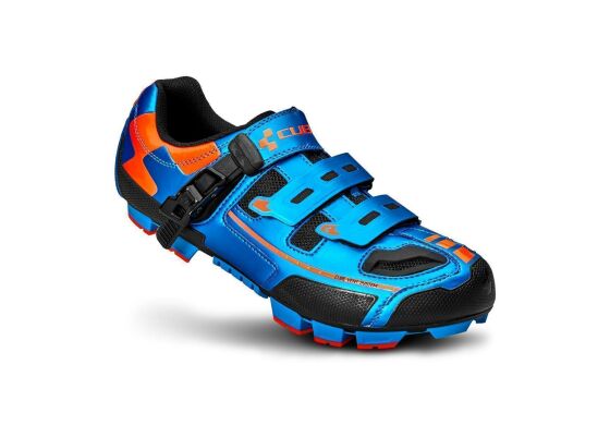CUBE Schuhe MTB PRO / blue´n´flashred