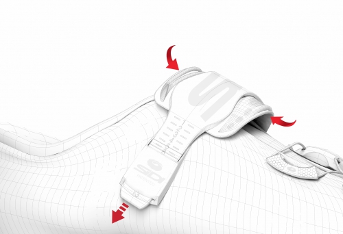 Sidi Soft Instep Die zweite Seite des Soft Instep von Sidi im Sidi Wire Carbon Venice Radschuh