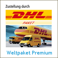 Fahradteile versenden mit DHL Weltpaket Premium