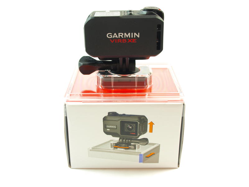 Garmin Virb XE in der Verpackung